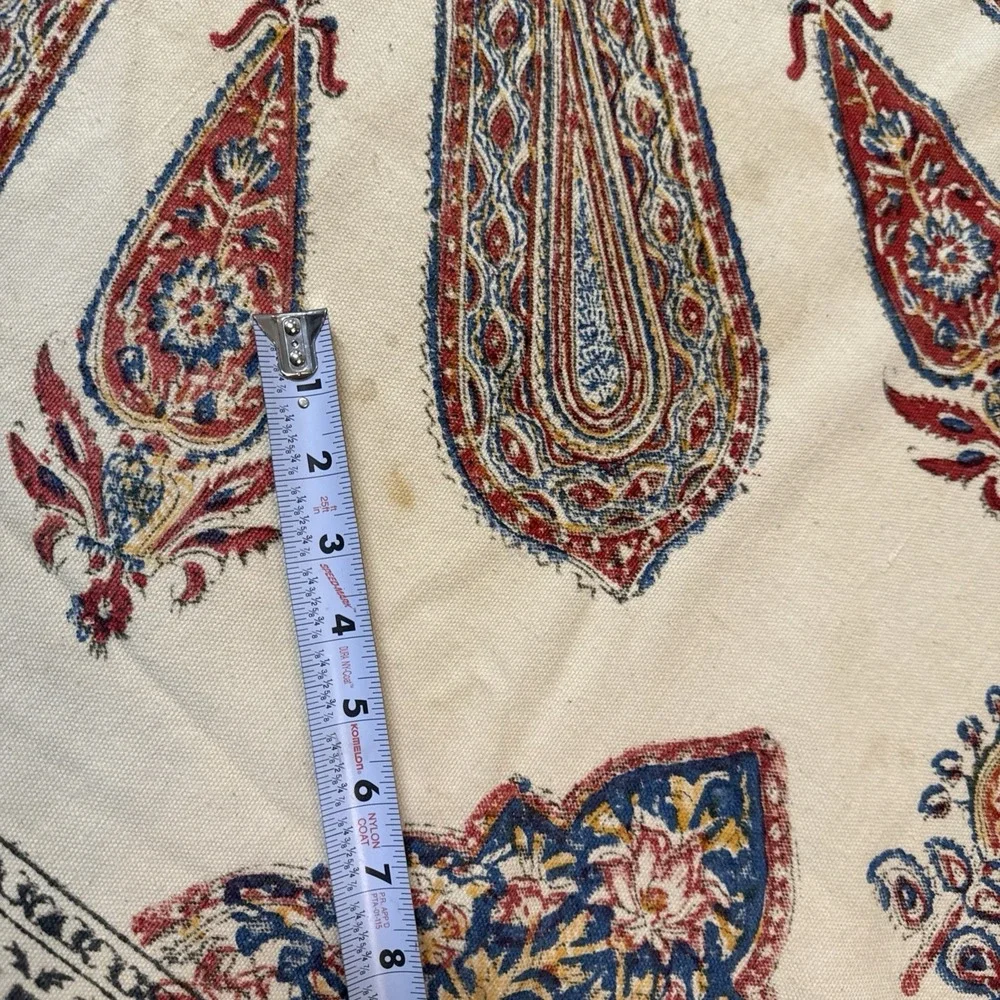 Large VTG Judaica Hebrew Priestly‎ Blessing Peacock Tapestry Wall Hanging 87x58